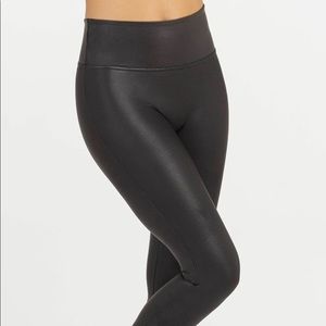 SPANX Faux Leather Leggings